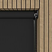Verduisterend rolgordijn Luxus (b x h: 220 x 190 cm, Zwart) | BAUHAUS