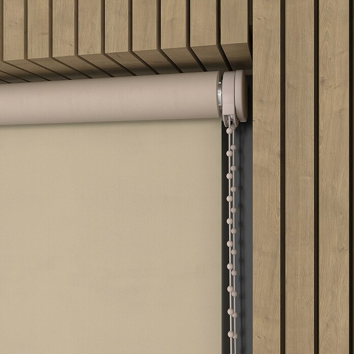 Verduisterend rolgordijn (b x h: 70 x 190 cm, Zand, 100 % Polyester) | BAUHAUS