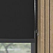Verduisterend rolgordijn Luxus (b x h: 220 x 190 cm, Zwart) | BAUHAUS