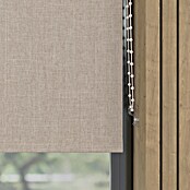 Verduisterend rolgordijn Structuur (b x h: 105 x 190 cm, Lichtbeige) | BAUHAUS