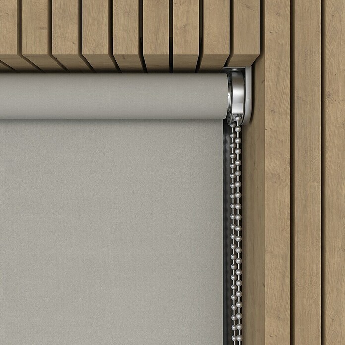 Verduisterend rolgordijn Luxus (b x h: 230 x 190 cm, Lichtgrijs) | BAUHAUS
