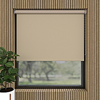 Verduisterend rolgordijn (b x h: 190 x 190 cm, Zand, 100 % Polyester)
