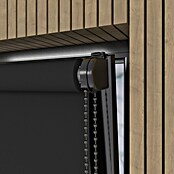 Verduisterend rolgordijn Luxus (b x h: 220 x 190 cm, Zwart) | BAUHAUS