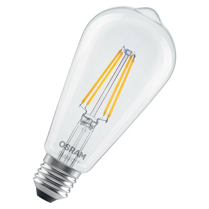 Osram Smart+ Pametna LED sijalka Edison matter  (E27, Možnost zatemnitve, Toplo bela, 806 lm, 6 W) | LED luči | Svetlila | Elektro in svetila | Izdelki | BAUHAUS