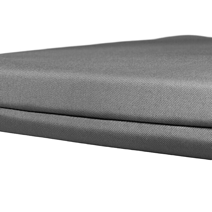 Doppler Bankauflage Sitzkissen (Grau Kariert, L x B x H: 150 x 45 x 6 cm, Baumwoll-Polyester-Mischgewebe) | BAUHAUS