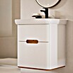 VitrA Sento Badmöbel-Set Sento (63 cm, Weiß, 2 Schubladen) | BAUHAUS