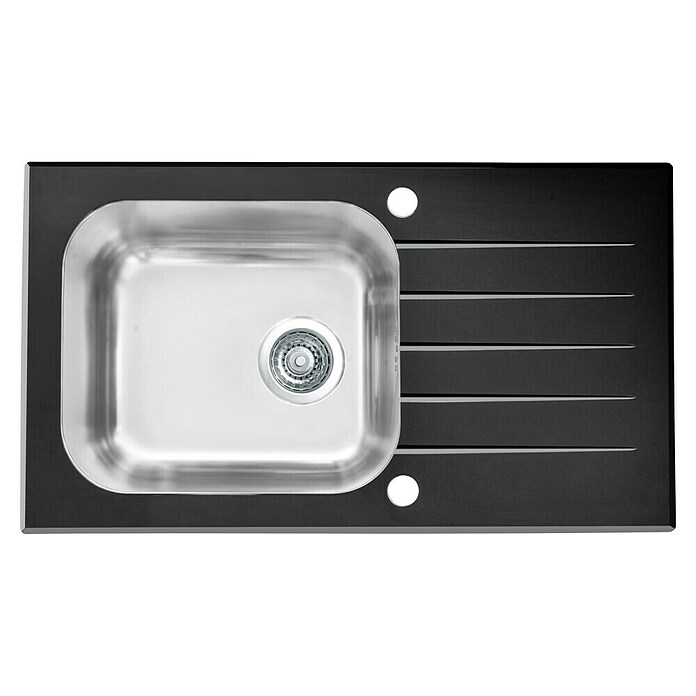 Alveus Ugradbeni sudoper Vitro 20 Genesis  (D x Š: 78 x 43 cm, Čelik) | BAUHAUS