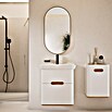 VitrA Sento Badmöbel-Set Sento (63 cm, Weiß, 2 Schubladen) | BAUHAUS