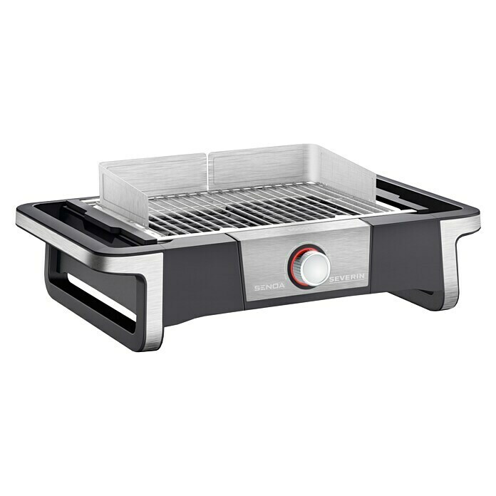 Severin Elektrogrill PG 8113 Senoa Boost3.000 W, Hauptgrillfläche: 41,5 x 24 cm Left Side View