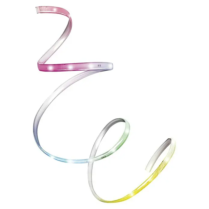 Osram Smart+ LED-Band Flex - Länge: 200 cm, Lichtfarbe: RGBW, 8,5 W, 500 lm, 220 V - 240 V - Mehrfarbiges LED-Lichtband, das für eine stimmungsvolle Beleuchtung verwendet wird. Es erzeugt bunte Lichteffekte für verschiedene Umgebungen.