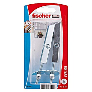 Fischer Taco basculante VVR M5 (Diámetro taco: 14 mm, Longitud taco: 100 mm, 2 ud.)