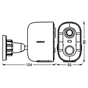 Osram Smart+ Überwachungskamera Battery Solar (Passend für: Alarmsystem, Smart Home System) | BAUHAUS