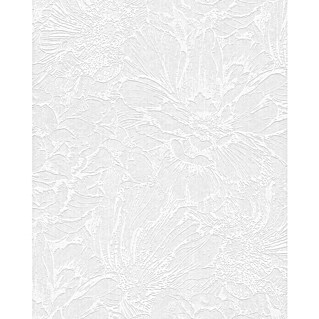 SCHÖNER WOHNEN-Kollektion Vliestapete (Weiß, Floral, 10,05 x 0,53 m)