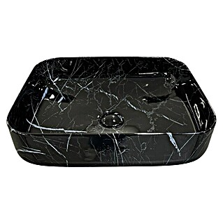 Ferotehna Nasadni umivaonik Maddy (D x Š x V: 40 x 50 x 13,5 cm, Crna)