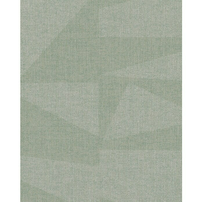 Schöner Wohnen Vliestapete (Grün/Grau, Grafisch, 10,05 x 0,53 m)