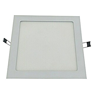 Downlight LED empotrable (20 W, L x An x Al: 22,5 x 22,5 x 1,4 cm, Blanco, Blanco frío)