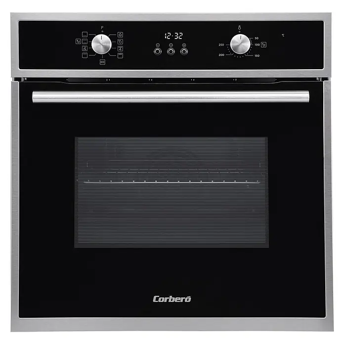 Corberó Horno empotrado CCHMD805X - Número de tipos de calentamiento: 8 ud., Volumen horno: 70 l - Horno encastrable Corberó con un diseño elegante, equipado con funciones para resultados de cocción óptimos y facilidad de uso.