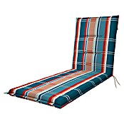 Doppler Blazina za ležalnik Spot  (Do x Š x V: 195 x 60 x 5 cm, 55 % poliester, 45 % bombaž, Modra, Rdeča) | 8293 - Auflagen Liegen | ICEB - Auflagen Kissen | ICE - Outdoorkissen/Auflagen | IC - Freizeit im Garten | I - Stadtgarten | BAUHAUS