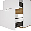 VitrA Sento Badmöbel-Set Sento (63 cm, Weiß, 2 Schubladen) | BAUHAUS
