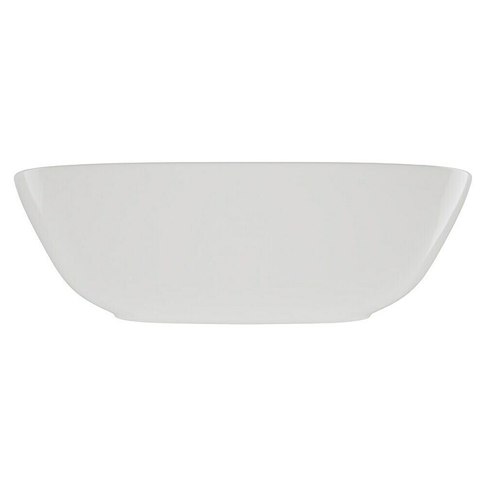 VitrA Plural Aufsatzwaschbecken (45 x 38 cm, Mit schmutzabweisender Glasur, Hahnloch: Ohne, Ohne Überlauf, Weiß) | BAUHAUS