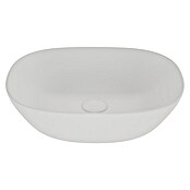 VitrA Plural Aufsatzwaschbecken (45 x 38 cm, Mit schmutzabweisender Glasur, Hahnloch: Ohne, Ohne Überlauf, Edelweiß) | BAUHAUS