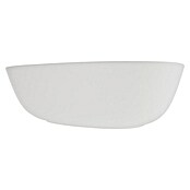 VitrA Plural Aufsatzwaschbecken (47 x 40 cm, Mit schmutzabweisender Glasur, Hahnloch: Ohne, Ohne Überlauf, Edelweiß) | BAUHAUS