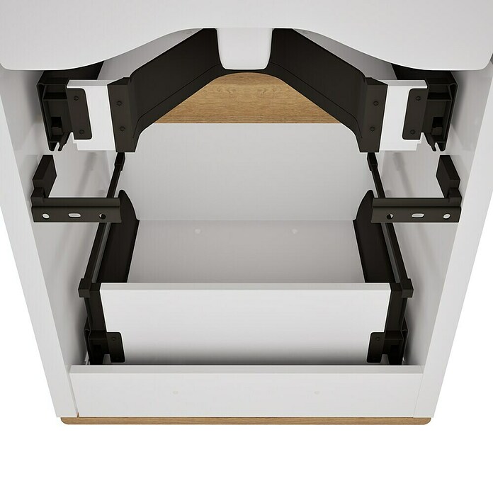 VitrA Sento Badmöbel-Set Sento (63 cm, Weiß, 2 Schubladen) | BAUHAUS
