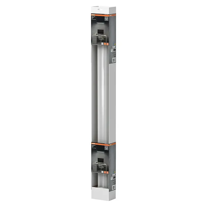 Osram LED-Lichtleiste Office Line - L x B x H: 110 x 7,8 x 5,5 cm, Lichtfarbe: Kaltweiß, 41 W, 220 V - 240 V - Abbildung eines Osram Office Line Curve LED-Leuchtenpakets für eine optimale Bürobeleuchtung mit innovativem Design und modernster Technologie.