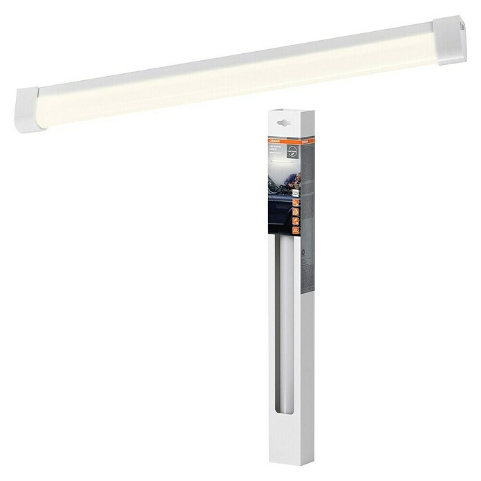 Osram LED svetlobni trak Batten  (Do x Š x V: 60 x 3,4 x 5,5 cm, Barva svetlobe: Hladno bela, 8 W, 220 V - 240 V) | LED svetlobne letve | Svetila | Elektro in svetila | Izdelki | BAUHAUS