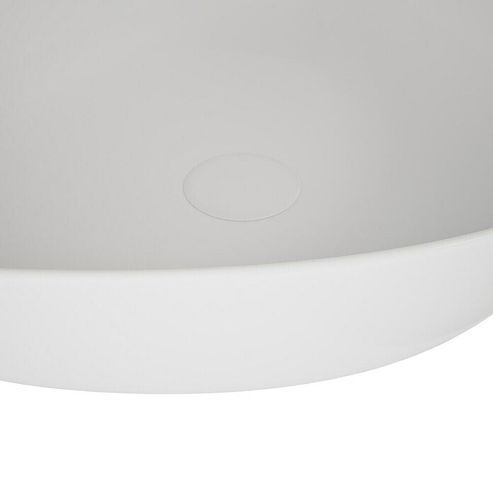 VitrA Plural Aufsatzwaschbecken (47 x 40 cm, Mit schmutzabweisender Glasur, Hahnloch: Ohne, Ohne Überlauf, Weiß) | BAUHAUS