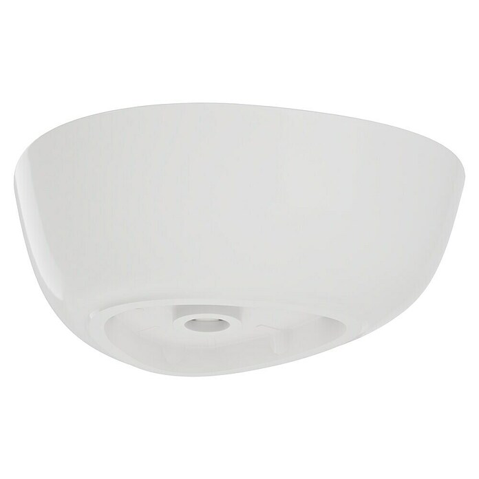 VitrA Plural Aufsatzwaschbecken (47 x 40 cm, Mit schmutzabweisender Glasur, Hahnloch: Ohne, Ohne Überlauf, Weiß) | BAUHAUS