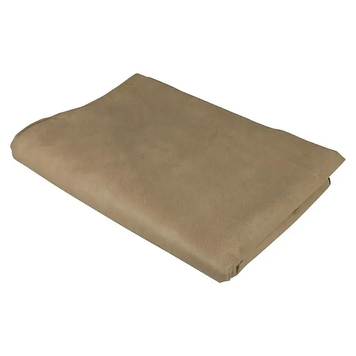 Windhager Winterschutzvlies - B x H: 110 x 110 cm, Beige, 50 g/m² - Braune gefaltete Stoffwindel. Ideal als Spucktuch oder zum Wickeln. Die weiche Windel ist sanft zur empfindlichen Babyhaut und vielseitig einsetzbar.