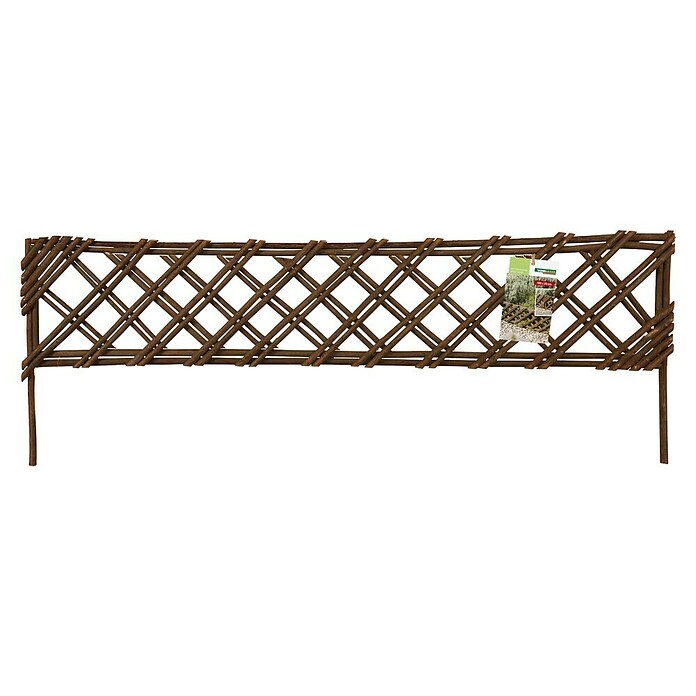 Windhager Beeteinfassung (L x H: 100 x 35 cm, Weide, Braun) | BAUHAUS