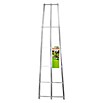 Windhager Rankhilfe Pyramide (B x H: 40 x 144 cm, Metall, Silber) | BAUHAUS