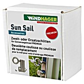 Windhager Sonnensegelmast - Ersatzschlitten (L x B x H: 62 x 30 x 45 cm, Metall) | BAUHAUS