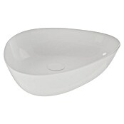 VitrA Plural Aufsatzwaschbecken (47 x 40 cm, Mit schmutzabweisender Glasur, Hahnloch: Ohne, Ohne Überlauf, Weiß) | BAUHAUS