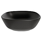VitrA Plural Aufsatzwaschbecken (45 x 38 cm, Mit schmutzabweisender Glasur, Hahnloch: Ohne, Ohne Überlauf, Schwarz) | BAUHAUS