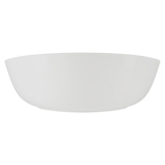 VitrA Plural Aufsatzwaschbecken (47 x 40 cm, Mit schmutzabweisender Glasur, Hahnloch: Ohne, Ohne Überlauf, Weiß) | BAUHAUS