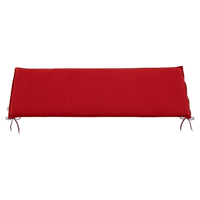 Doppler Bankauflage Life (4-er Bank, L x B x H: 180 x 45 x 4 cm, Polyester, Rot) | BAUHAUS