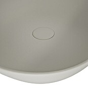 VitrA Plural Aufsatzwaschbecken (45 x 38 cm, Mit schmutzabweisender Glasur, Hahnloch: Ohne, Ohne Überlauf, Taupe) | BAUHAUS