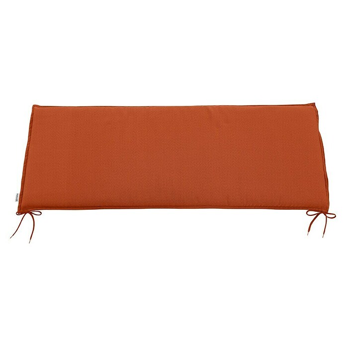 Doppler Bankauflage Life (2-er Bank, L x B x H: 120 x 45 x 4 cm, Polyester, Orange) | BAUHAUS