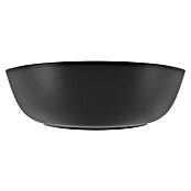VitrA Plural Aufsatzwaschbecken (47 x 40 cm, Mit schmutzabweisender Glasur, Hahnloch: Ohne, Ohne Überlauf, Schwarz) | BAUHAUS
