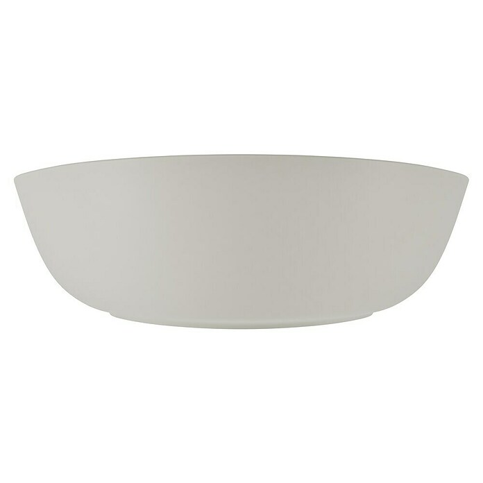 VitrA Plural Aufsatzwaschbecken (47 x 40 cm, Mit schmutzabweisender Glasur, Hahnloch: Ohne, Ohne Überlauf, Taupe) | BAUHAUS