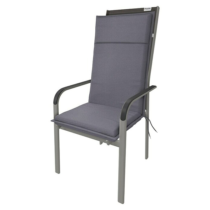 Doppler Sitzauflage Life (L x B x H: 119 x 48 x 4 cm, Grau) | BAUHAUS