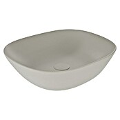 VitrA Plural Aufsatzwaschbecken (45 x 38 cm, Mit schmutzabweisender Glasur, Hahnloch: Ohne, Ohne Überlauf, Taupe) | BAUHAUS
