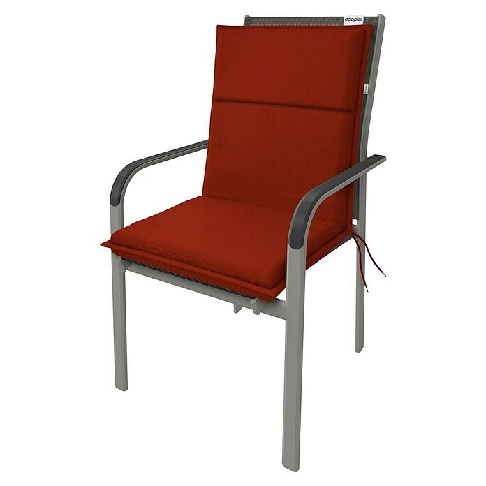 Doppler Sitzauflage Life (Niederlehner, L x B x H: 100 x 48 x 4 cm, Polyester, Rot) | BAUHAUS