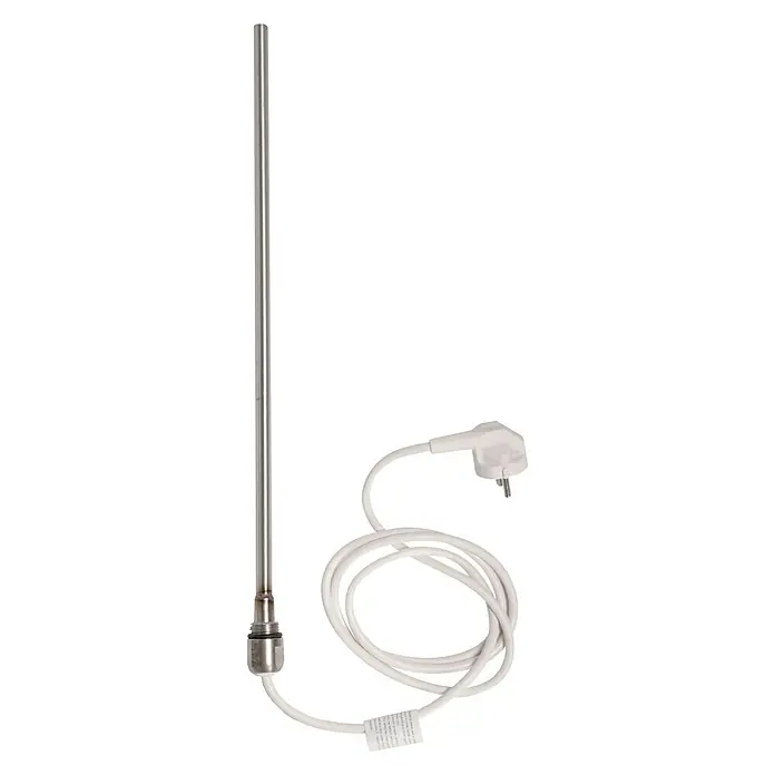 Szagato Heizstab - 600 W, Edelstahl - Elektrischer Heizstab mit Stecker und Kabel zur Verwendung in Heizkörpern oder anderen Flüssigkeiten.
