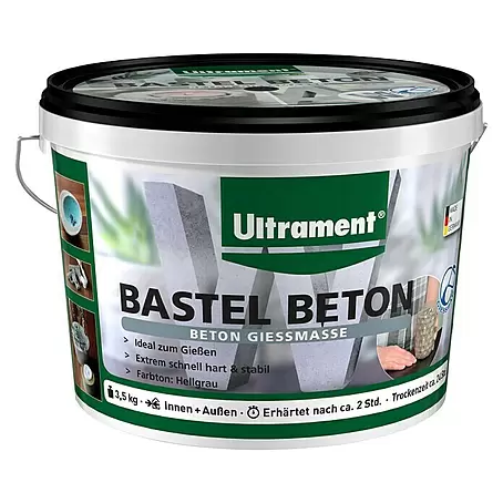 Ultrament  Beton-Gießmasse Bastel Beton