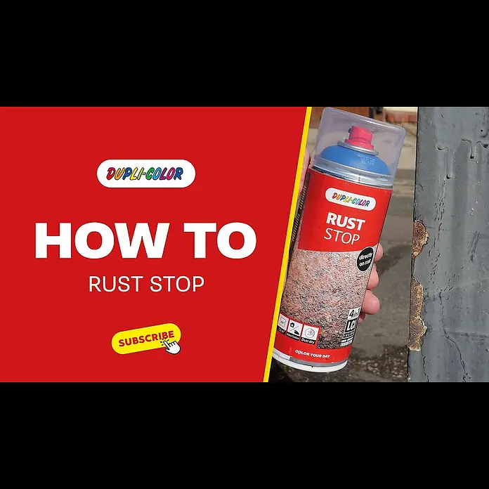 Dupli-Color Rostschutz-Spray Rust Stop Thermo Spray - Schwarz, 400 ml - DUPLI-COLOR Rostschutz Spray 4 in 1 | How to video RUST STOP 4 in 1