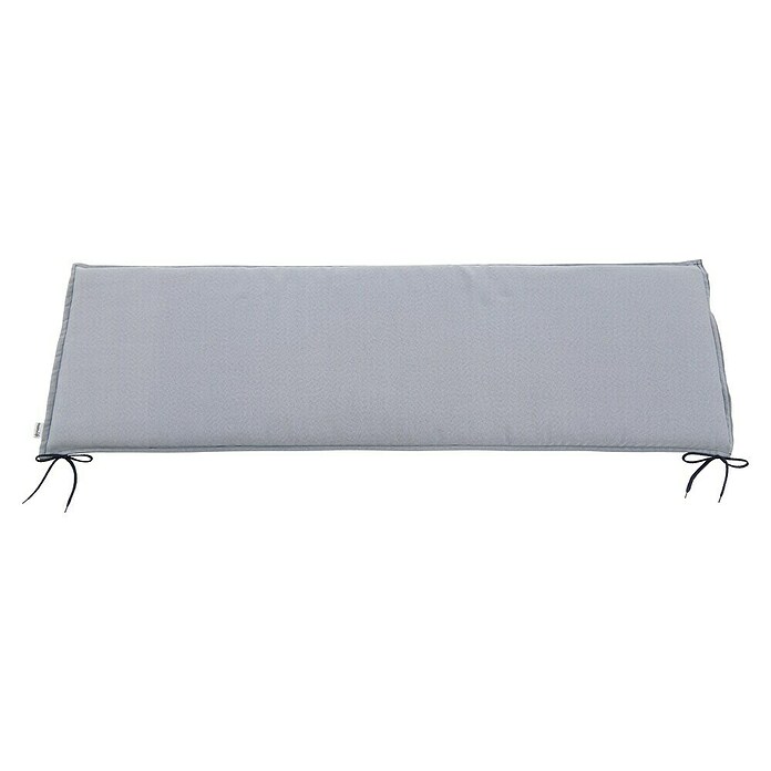 Doppler Bankauflage Life (4-er Bank, L x B x H: 180 x 45 x 4 cm, Polyester, Hellgrau) | BAUHAUS